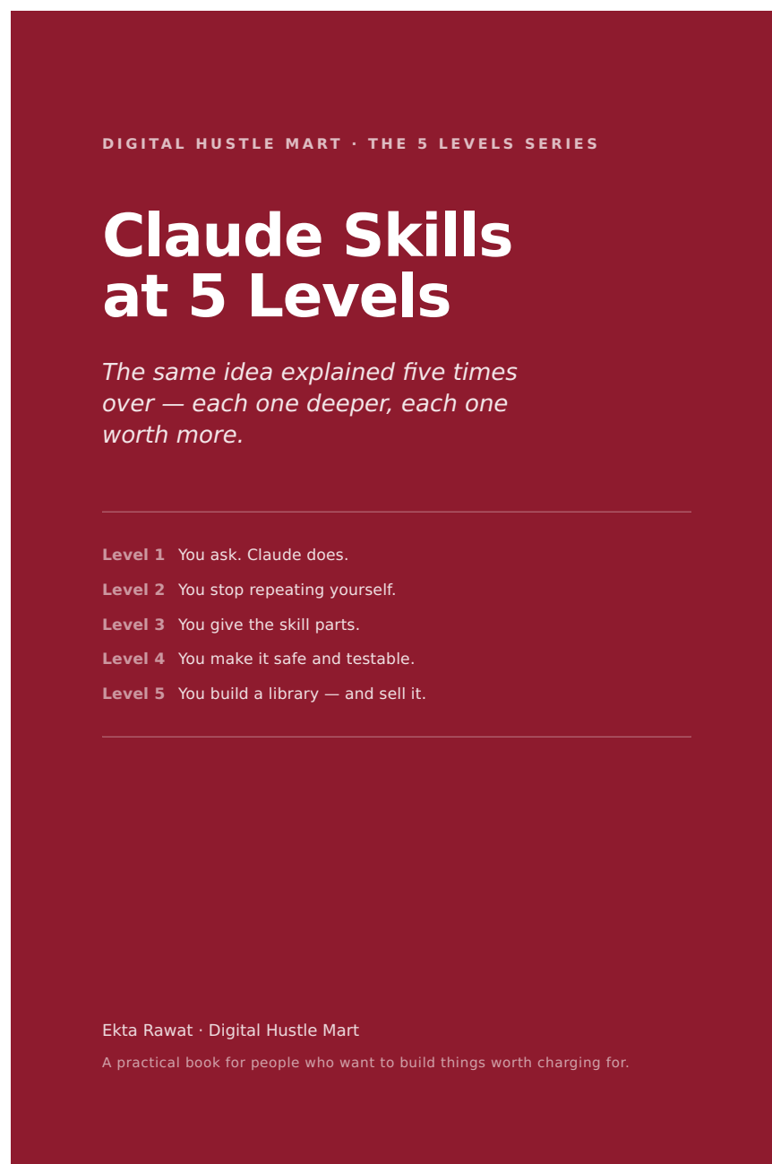 Claude Skills at 5 Levels