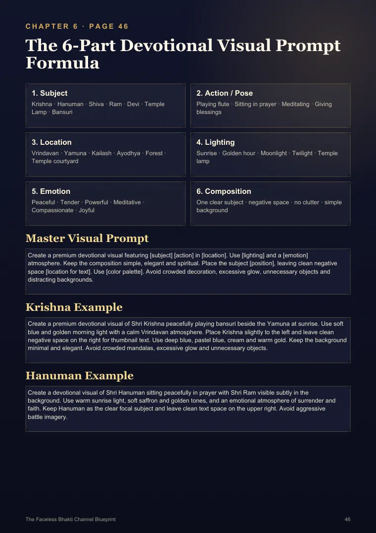 Preview: Devotional visual prompt formula